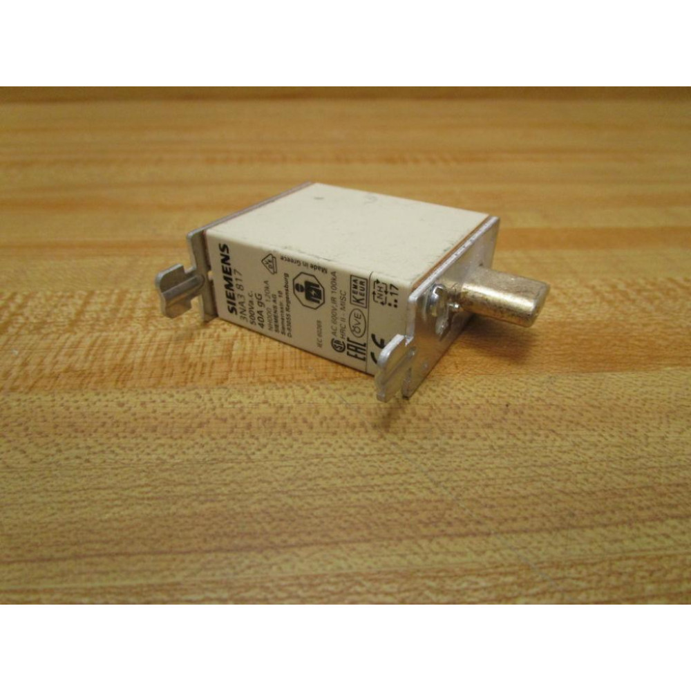 Siemens 3NA3 817 Fuse Link 3NA3817 - New No Box