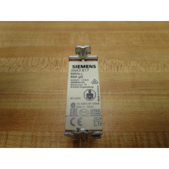 Siemens 3NA3 817 Fuse Link 3NA3817 - New No Box