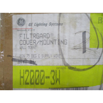 General Electric H2000-3W Filtrgard CoverMounting H20003W GE