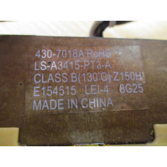 430-7018A Transformer LA-A3415-PT3-A - Used