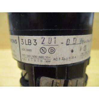 Siemens 3LB3201-ODW Selector Switch 3LB3201ODW - Used