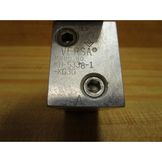 Versa KD-5338-1-KG30 Pneumatic Valve & Manifold KD53381KG30 - New No Box