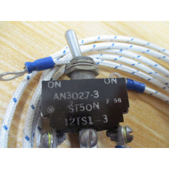 12TS1-3 Toggle Switch AN3027-3 - New No Box