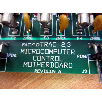 WRC 10001181 microTRAC 2,3 Microcomputer Control Motherboard wEnclosure + Cables - Used