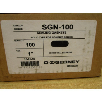 OZGedney SGN-100 Sealing Gasket SGN100 (Pack of 25)