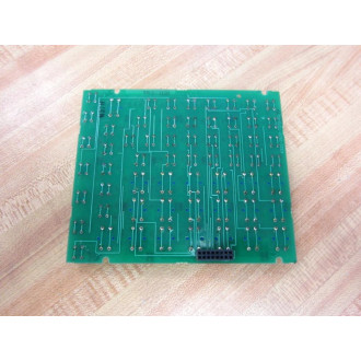 Fanuc A16B-2600-0070 61-Key Keyboard 01A  Missing 6 Button-Tops - Used
