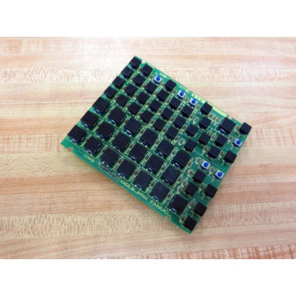Fanuc A16B-2600-0070 61-Key Keyboard 01A  Missing 6 Button-Tops - Used
