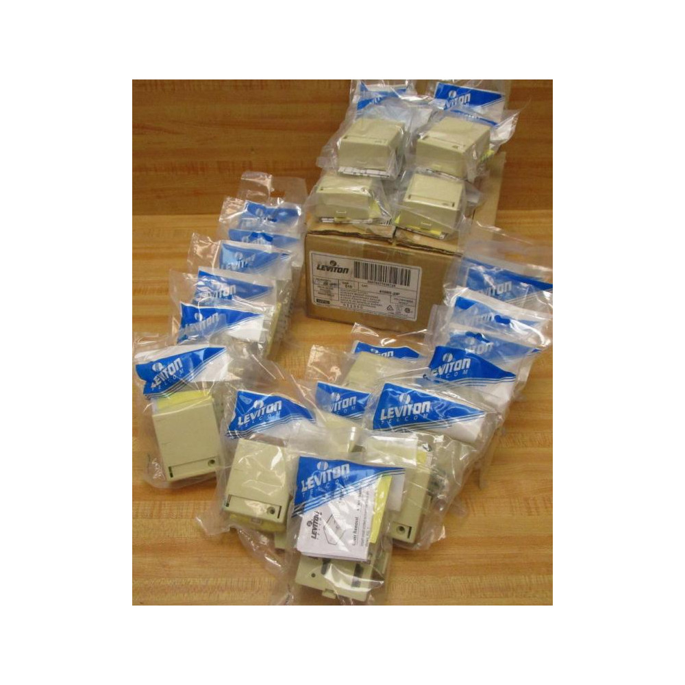 Leviton 41089-2IP Quickport Box 41089-2IP SAN 010 (Pack of 22)