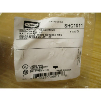 Hubbell SHC1011 Cord Connector (Pack of 4)