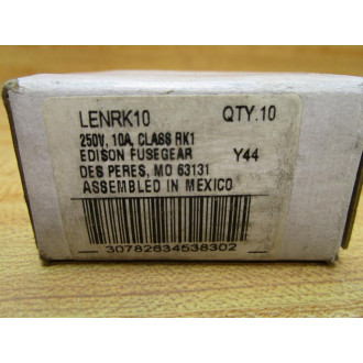 Bussmann Edison LENRK10 10 Amp Fuse (Pack of 10)
