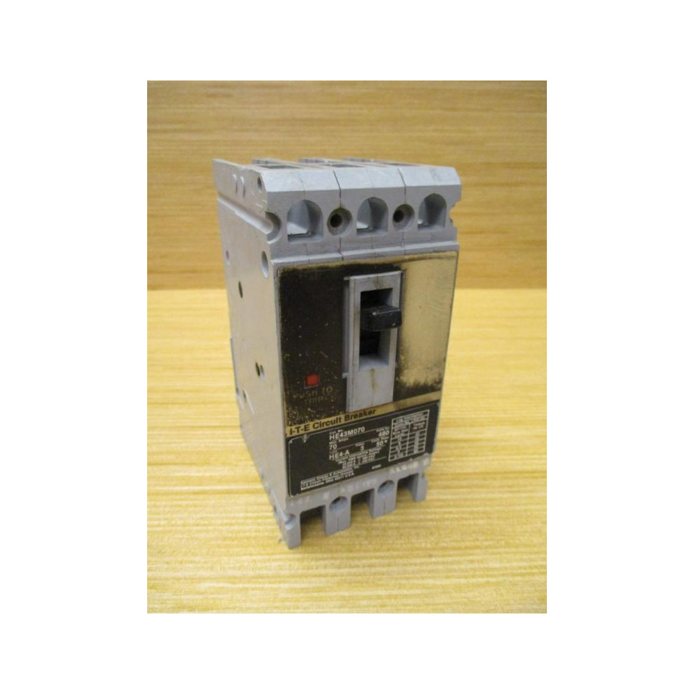 ITE HE43M070 70A Circuit Breaker - Used