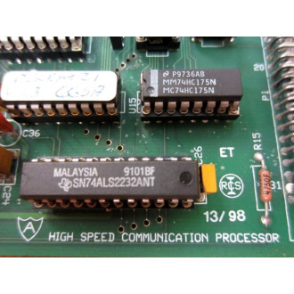 210980-04-000 High Speed Comms Processor 21098004000 - Used