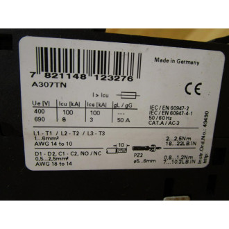 Cutler HammerEaton A307TN Motor Starter Series A2 - New No Box