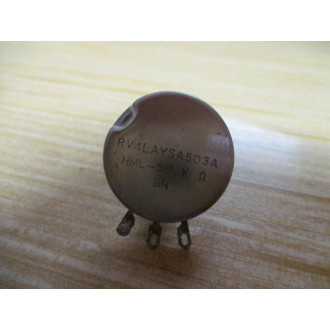 Centralab RV4LAYSA503A Potentiometer 50KΩ - Used