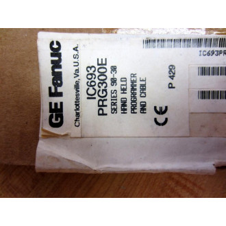 GEFanuc IC693PRG300E Hand Held Controller Kit WManual