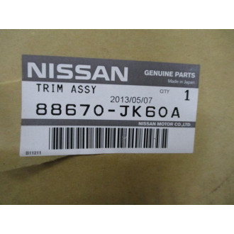 Nissan 88670-JK60A Trim Assembly 88670JK60A