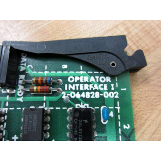 AccuRay 64829-003 Operator Interface Ⅰ Board 2-064828-002 - Used