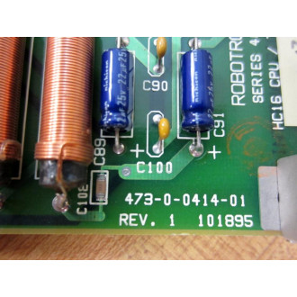 Robotron 503-2-0324-05 Ser.400 HC16 CPUTimer 5032032405 Non-Refundable - Parts Only