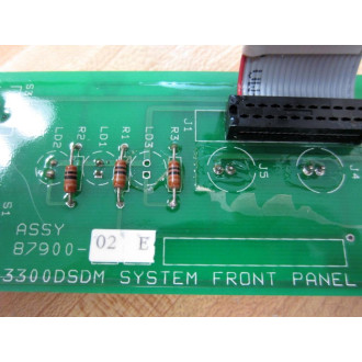Bently Nevada 3300DSDM 330003 System Monitor Front Panel Board As Is - Parts Only