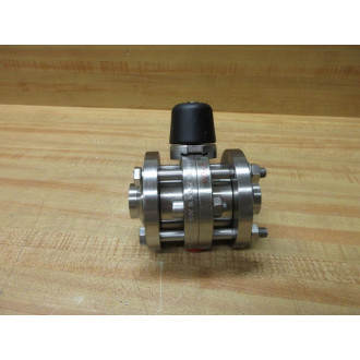 Kieselmann DN25 PN16 AISI 304L CH363416 Butterfly Valve - New No Box