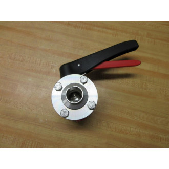 Kieselmann DN25 PN16 AISI 304L CH E2RX Butterfly Valve - New No Box