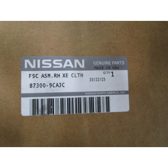 Nissan 87300-9CA3C FSC ASM RH XE CLTH 873009CA3C