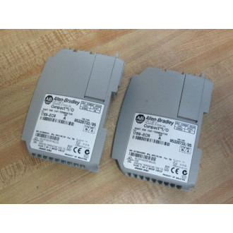 Allen Bradley 1769-ECR End Cap 1769ECR Ser A (Pack of 2) - Used