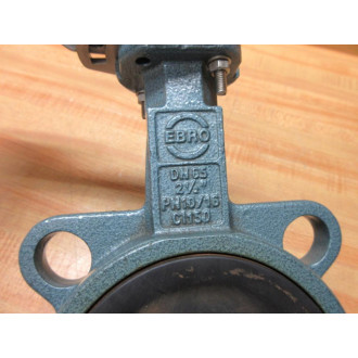 Ebro Armaturen Z611-A Wafer Butterfly Valve 1016CI 150 - Used