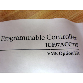 GEFanuc IC697ACC715 VME Option Kit