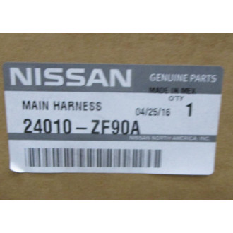 Nissan 24010-ZF90A Main Harness 24010ZF90A