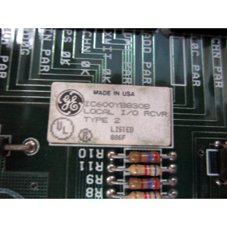 GEFanuc IC600BF830B IO RCVR Module IC600YB830B Job No. 27708 - Refurbished