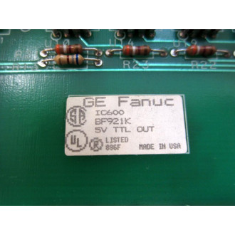 General Electric IC600BF921 Output Board IC600BF921K wHLDL1 Board - Refurbished