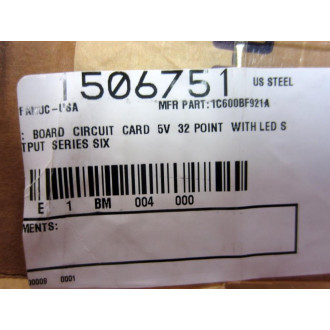 General Electric IC600BF921 Output Board IC600BF921K wHLDL1 Board - Refurbished