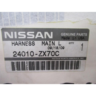 Nissan 24010-ZX70C Harness Main L 24010ZX70C