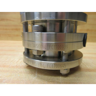 GEA GEA-7 2" PN10 AISI316L FC1700939 Butterfly Valve - New No Box