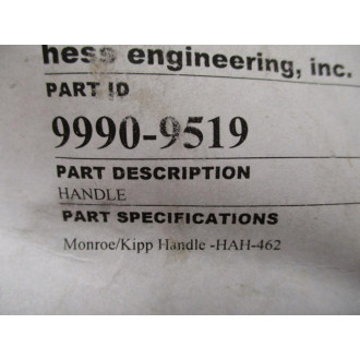 Monroe Engineering 9990-9519 Handle HAH-462 - New No Box