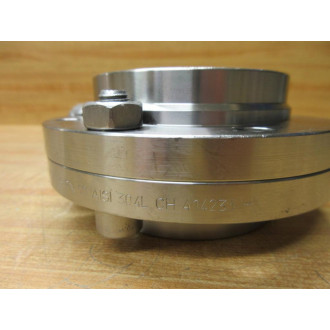 Kieselmann DN65 PN10 AISI 304L CH414235 Butterfly Valve WO Handle - New No Box