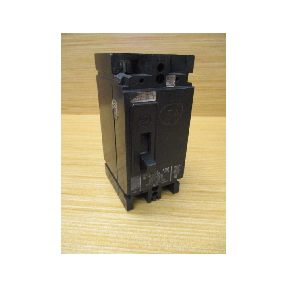 Westinghouse FB2015 15A Circuit Breaker Cracked - Used