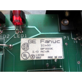 General Electric IC600BF800K IO RCVR Module RMA No. 21098172 - Refurbished