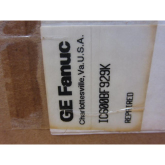 GE Fanuc IC600BF929K Output Board IC600BF929 RMA No. 200932251 - Refurbished