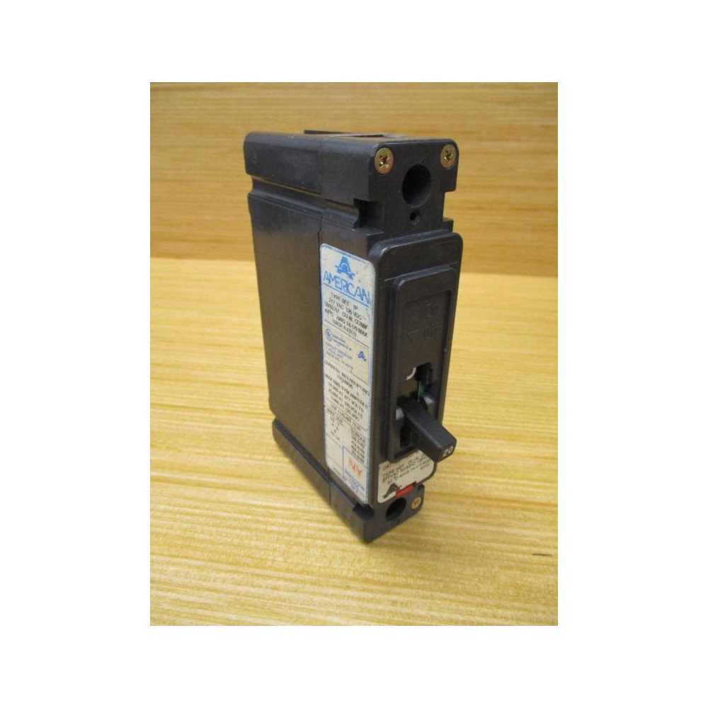 American Federal Pacific NEF217020 20A Circuit Breaker - Used