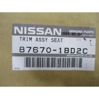Nissan 87670-1BD2C Seat Trim Assembly 876701BD2C