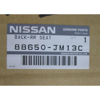 Nissan 88650-JM13C Back RR Seat 88650JM13C