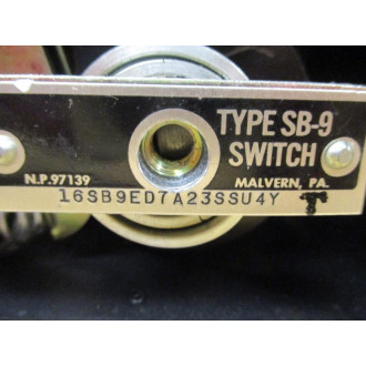 General Electric 16SB9ED7A23SSU4Y Cam Switch GE - New No Box
