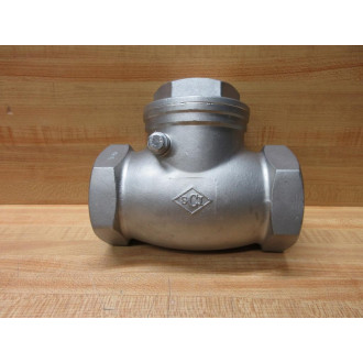 SCI 2" CF8M Check Valve 2CF8M - New No Box