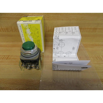 Allen Bradley 800T-B1B Push Button Switch Series N
