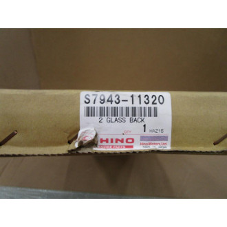 Hino S7943-11320 2 Glass Back