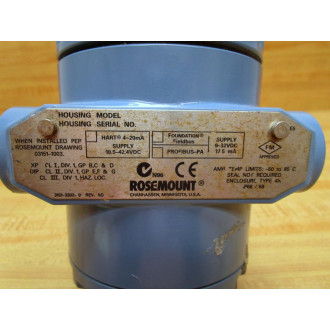 Rosemount 3051S2TG4A2A11F1AB4E5M5A1020 Pressure Transmitter 300S1AFE5M5 - New No Box