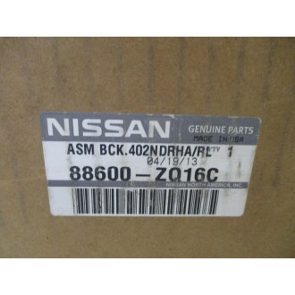 Nissan 88600-ZQ16C Rear Seat Back 88600ZQ16C