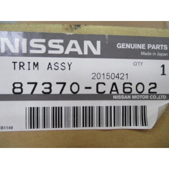 Nissan 87370-CA602 Trim Assembly 87370CA602